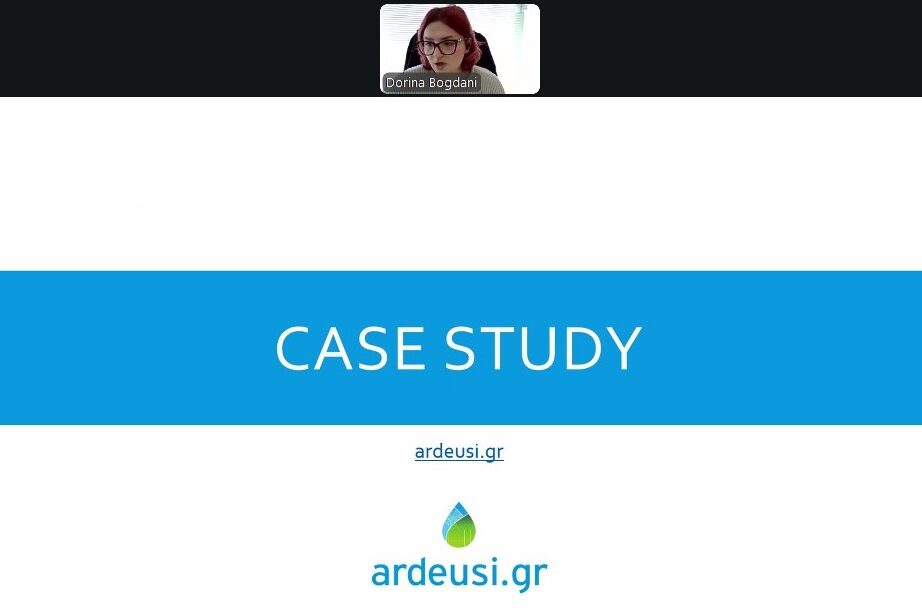 Water Europe webinar screenshot Water Europe webinar screenshot